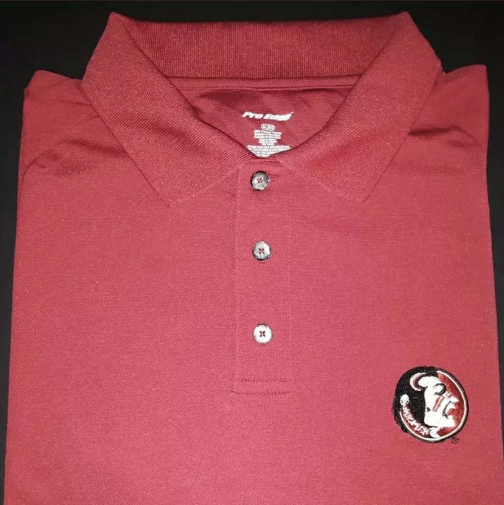 Pro Edge mens Seminoles XL garnet short sleeve
